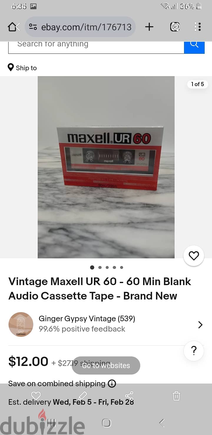 TDK, Maxell blank tapesشرايط كاست فاضيه 2