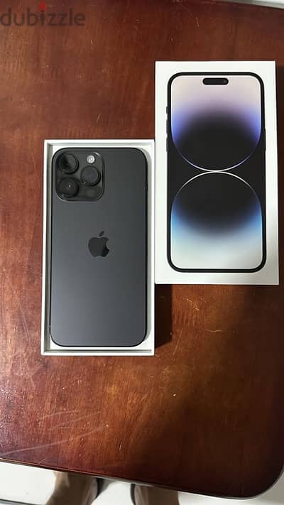 iphone 14 pro max 256 GB with box like new