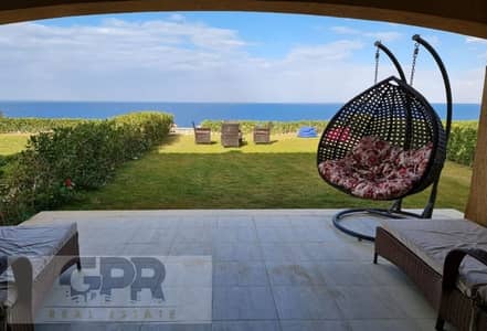 فيلا اول صف على البحر للبيع فى قرية تلال العين السخنة Villa on sea for sale in Telal Sokhna