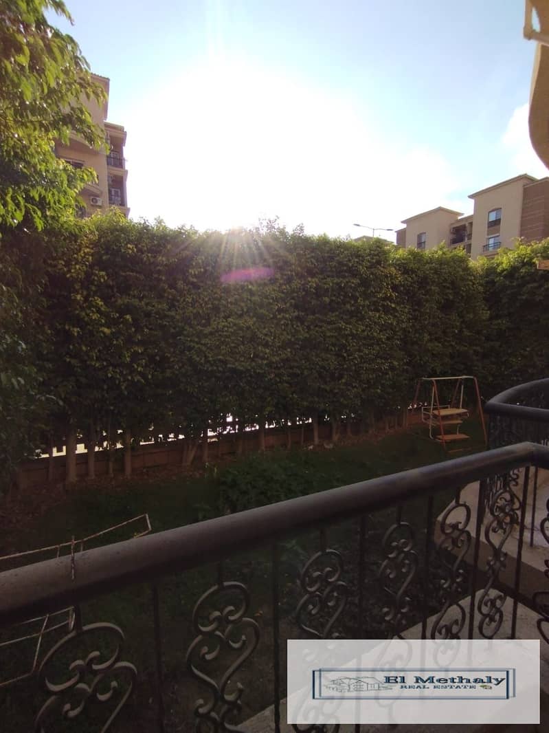 Apartment 119 meters with a garden of 60 meters for rent in Al-Rehab City 0