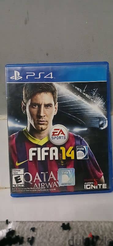 fifa 14 cd ps4 حالتها ممتازة 0