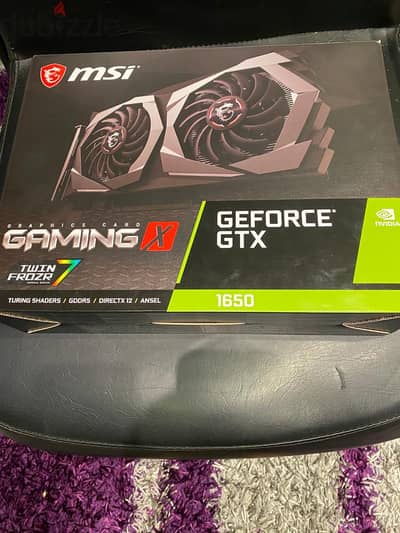 MSI GTX 1650 Gaming X