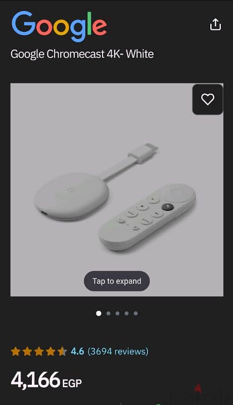 Google Chromecast 4K 4th generation 3