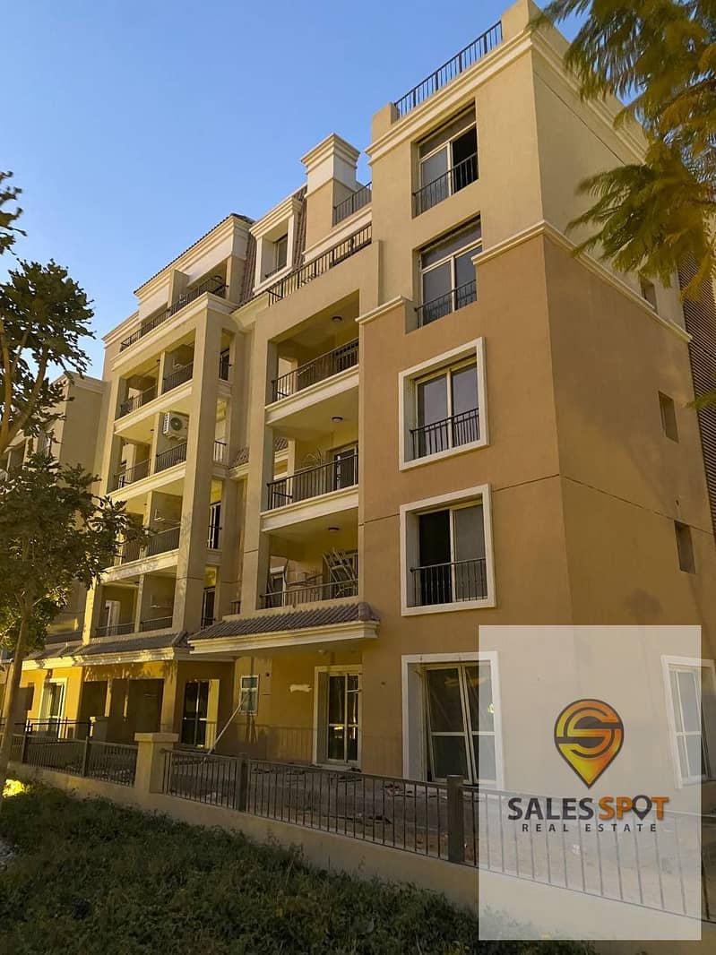 3 3 bedroom apartment for sale with a big discount (half price) in Sarai Compound - Sarai minutes from the Fifth Settlement to the Fifth Settlement 0