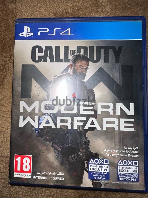 call of duty modern warfare PS4 0