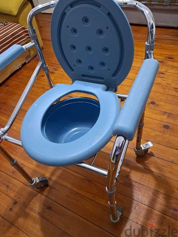 Stainless Bathroom Chair كرسي حمام متحرك 2