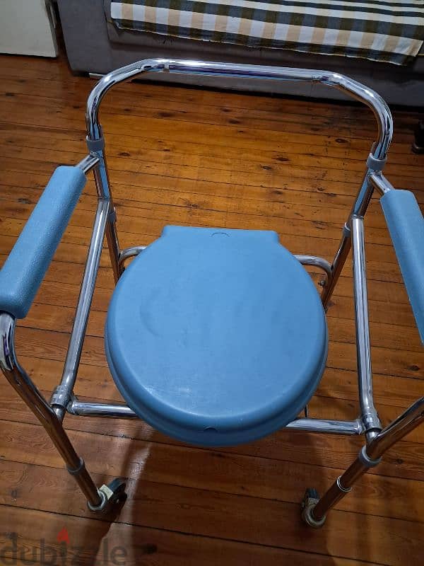 Stainless Bathroom Chair كرسي حمام متحرك 3