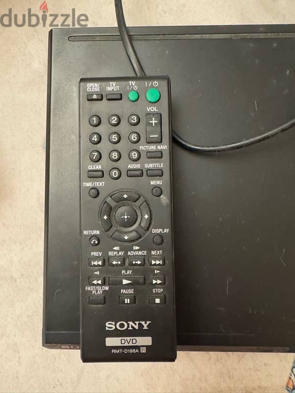 Sony DVD player - All regions 1