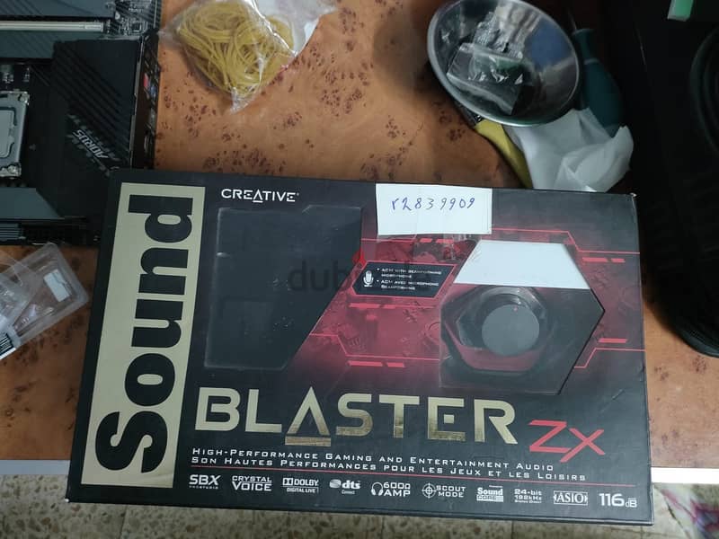 كارت صوت كيرياتف  Creative Labs Sound Blaster Zx PCIe High Performance 4