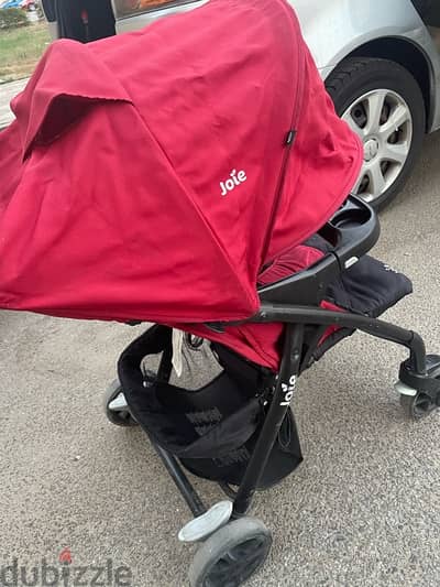 joie stroller with carseat for sale