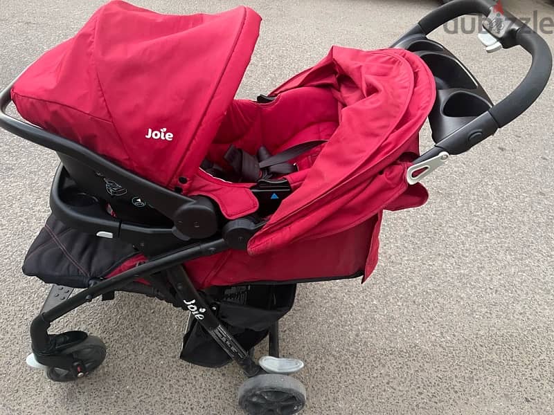 joie stroller with carseat for sale 1