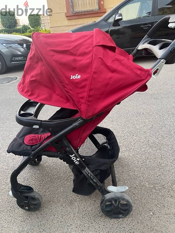 joie stroller with carseat for sale 3