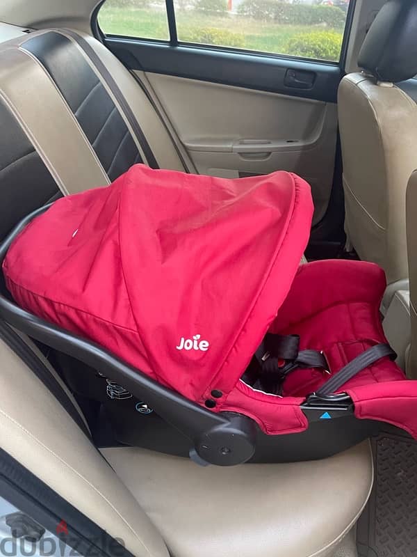 joie stroller with carseat for sale 4