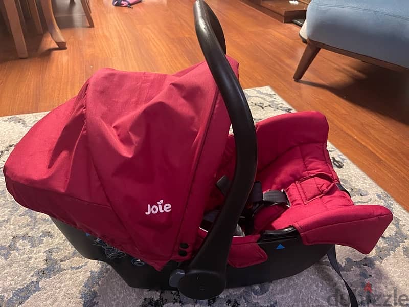 joie stroller with carseat for sale 5