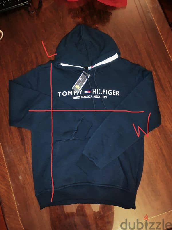 New - Original Tommy Hilfiger hoodie - Navy blue - Large 1