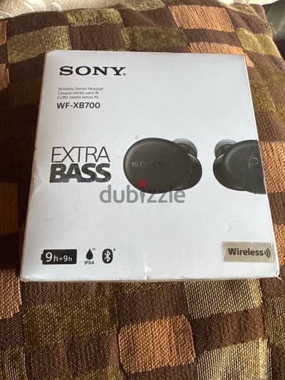 sony WF-XB700 extra bass sealed new