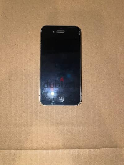 iPhone 4 - Broken Back Screen (For Parts or Repair)