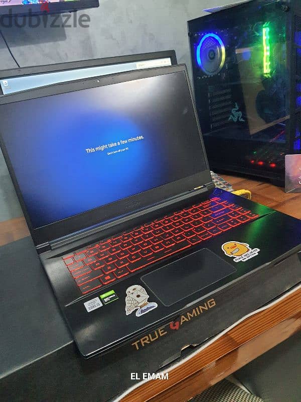 MSI GF63  I5 10500H نسخه ٦ كور GTX 1650 0