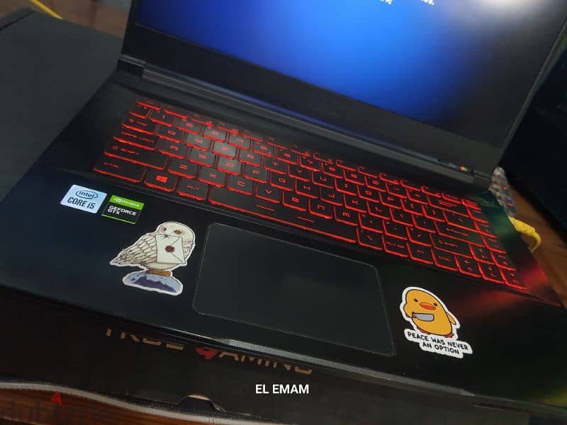 MSI GF63  I5 10500H نسخه ٦ كور GTX 1650 2