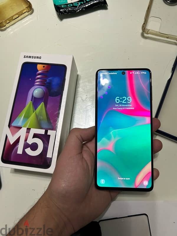 عملاق السامسونج Galaxy M51 البطارية ال ٧٠٠٠ امبير بدون خربوش 4