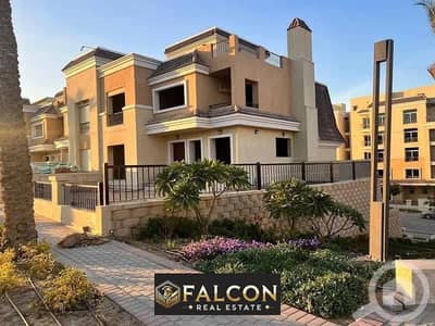 A distinctive 3-storey villa in the best location and division with a 42% discount next to Madinaty on the Suez Road in Mostakbal City in installments