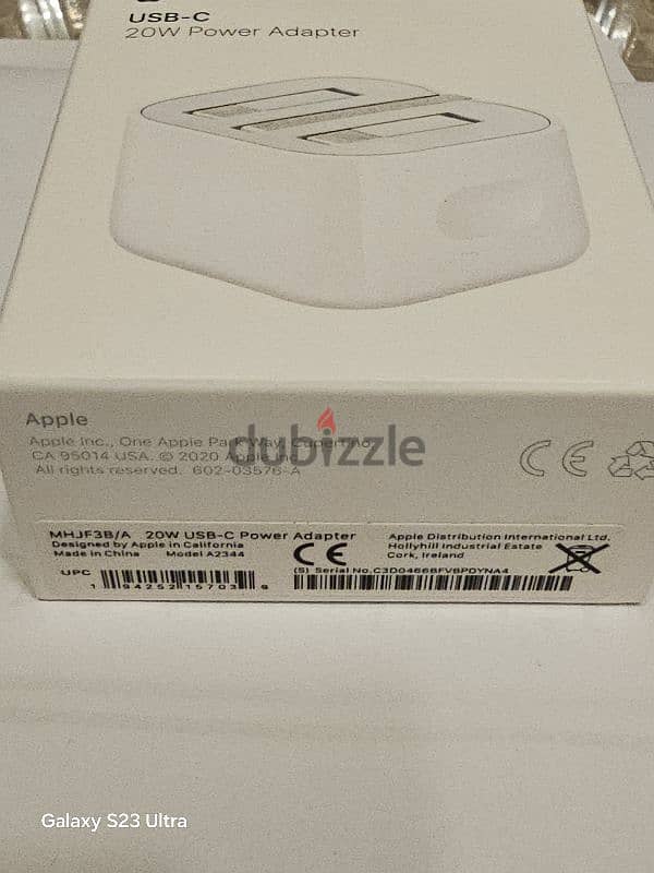 Apple charger 20w with box 4