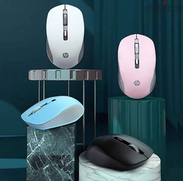 HP Wireless Mouse Silent 2.4GHz Reliable Connection Version S1000 ماوس 5