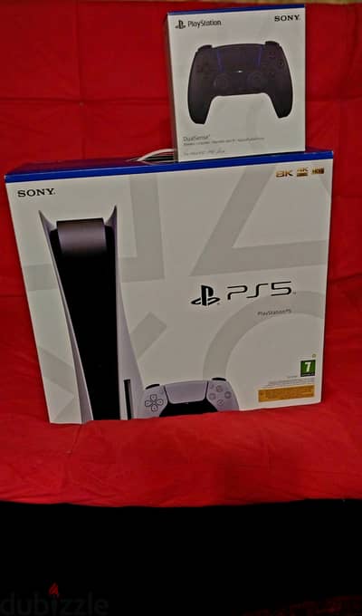 PlayStation 5 (New) CD Version + 2 Controllers (New) + iBS Warranty