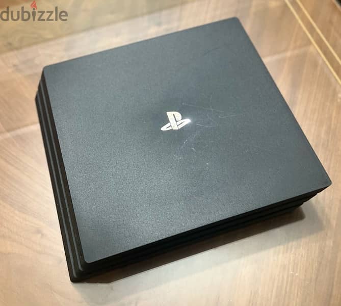 Used PS4 Pro 1TB With One Controller 1