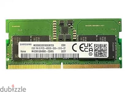 رامة سامسونج ddr5 8gb 4800mhz samsung Ram