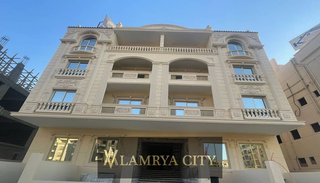 Apartment for sale in New Cairo on Gamal Abdel Nasser Axis repeated floor 195 sqm immediate delivery 0