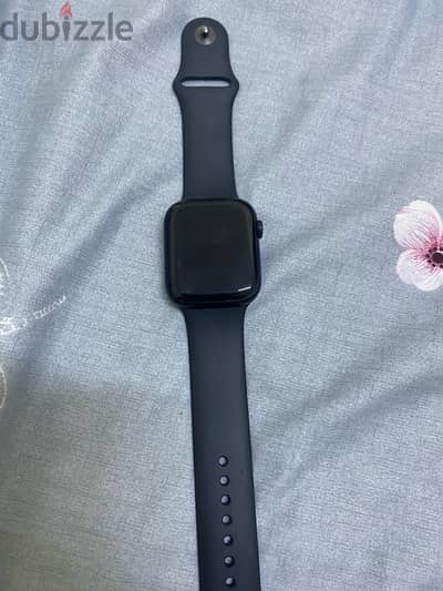 Apple Watch Series 7, Midnight Aluminium Case with Midnight Sport Band