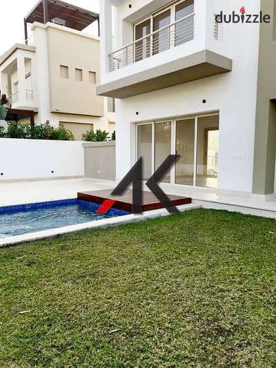 Amazing Finished Twin House with pool For Rent in Cairo Festival City. CFC