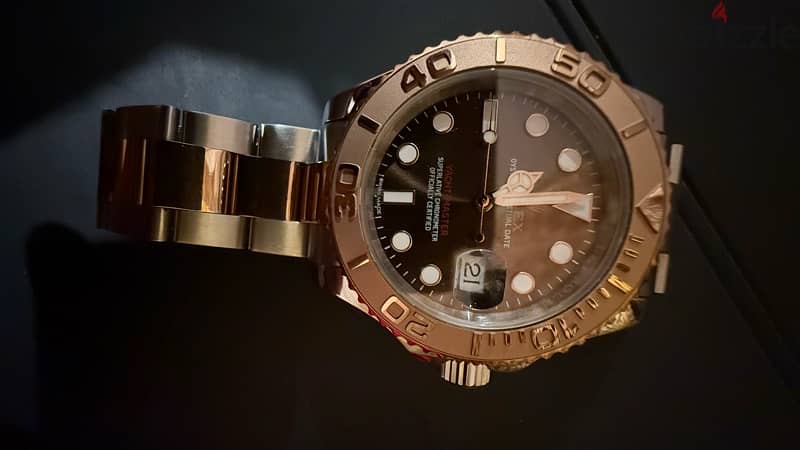 Rolex Yacht Master 2 Tone Rose Gold 5