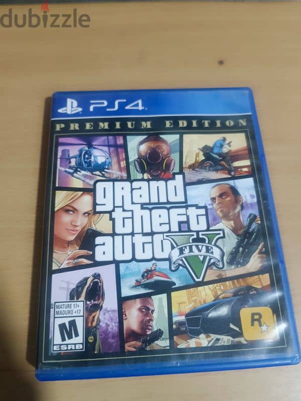 grand theft auto v  premium edition مستعمل زي الجديد 0