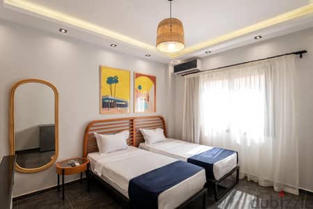 Compact Studio(TwinBed),AUC,NewCairo byTravelholic