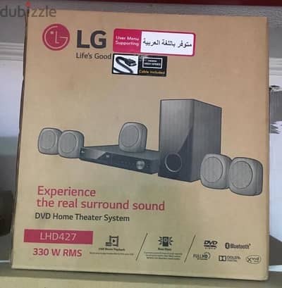 Dvd home theater جديد