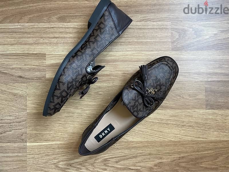 DKNY Monogram Loafers 2