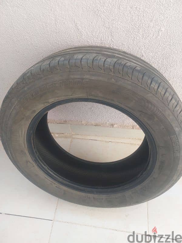 للبيع ٢ إطار bridgestone turnza ياباني اعلي حاجة في السوق 0