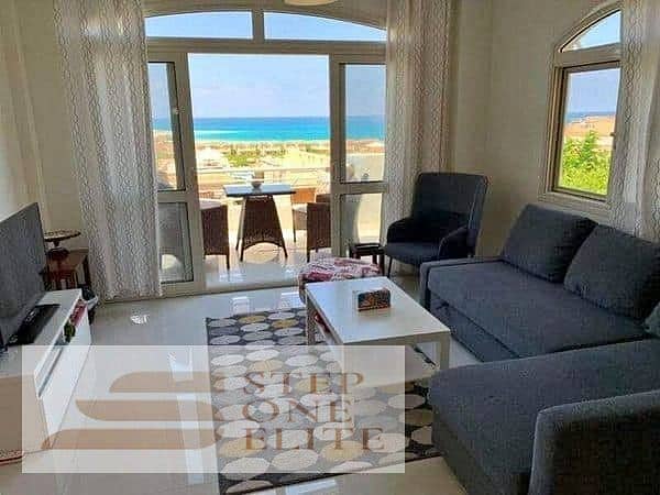 selling a chalet for sale in installments, with a sea view and finished, in Telal El Sokhna 0