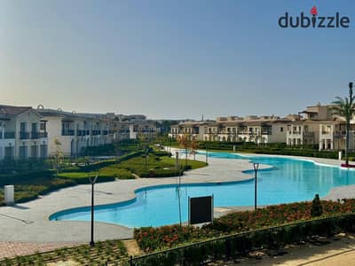 Town House For Sale In Marassi 185 Meter Excellent Finishing And Decorated View Pool And Ready To Move .