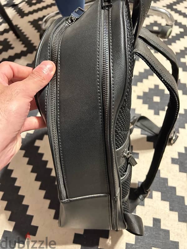 Zara leather backpack 2