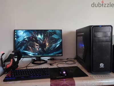 Core i7-8700 | GTX 960 4GB | 16GB RAM | 27'' 1ms Monitor – Full Setup