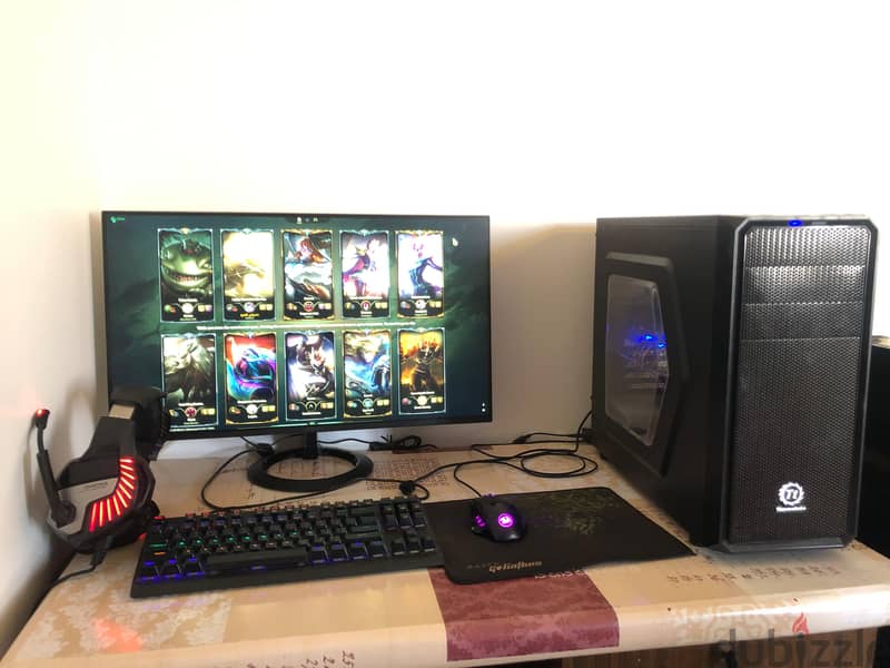 Core i7-8700 | GTX 960 4GB | 16GB RAM | 27'' 1ms Monitor – Full Setup 3