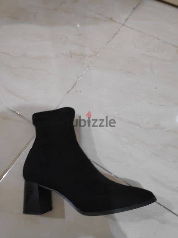 h&m suede socks boots used once size 38 4