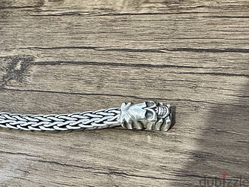 Silver Bracelet انسيال فضه تايلاندي ٥٣ جرام 1