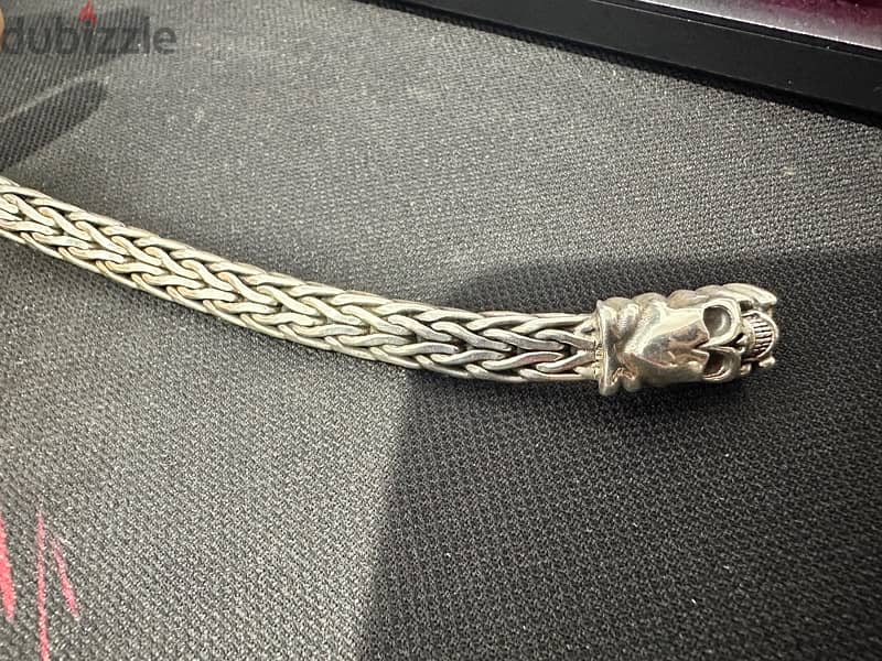 Silver Bracelet انسيال فضه تايلاندي ٥٣ جرام 4