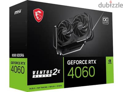 RTX 4060 VENTUS 2X BLACK 8G OC