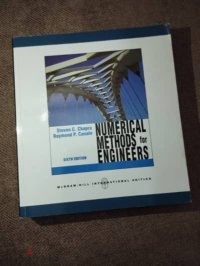 كتاب Numerical Methods for Engineers