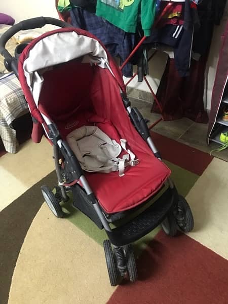 Graco stroller and car chairعربية 6